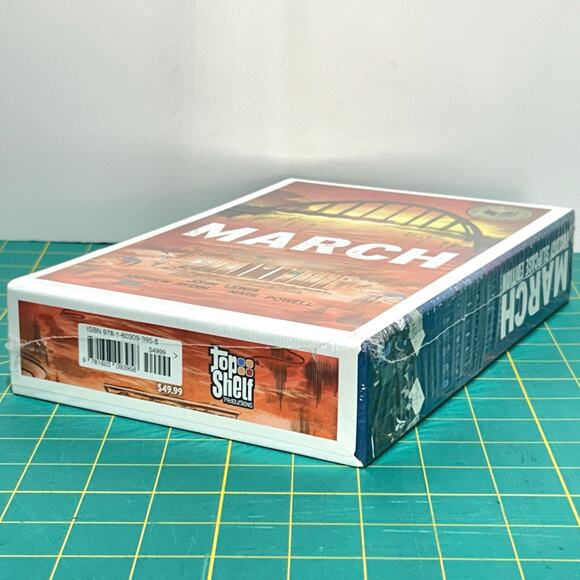 March Trilogy Slipcase John Lewis Civil Rights Graphic Novel Pbk Set 2016 NEW - Picture 7 of 13